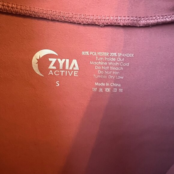 Zyia Active Kangaroo Pocket 1/2 Zip Pullover - Size Small - Picture 2 of 3